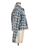 Forever 21 100% Cotton Plaid Blue Jacket Size M - photo 4