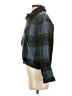 Zara 100% Elastane Plaid Blue Fleece Size S - photo 5