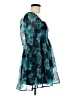Thirty/Thirty 100% Polyester Teal Cocktail Dress Size M - photo 4
