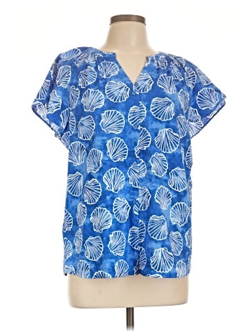 Croft & Barrow Short Sleeve Blouse (view 1)