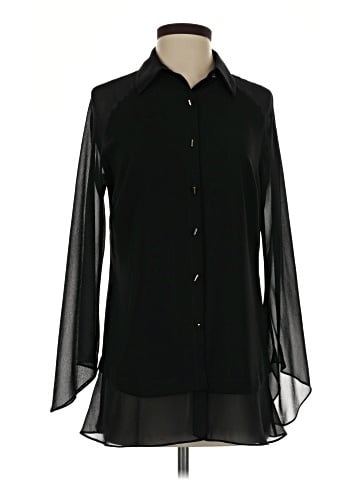 Black Label by Chico's 3/4 Sleeve Blouse (view 1)