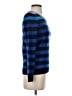 Talbots 100% Cashmere Stripes Blue Cashmere Pullover Sweater Size S - photo 4