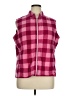 Blair Checkered-gingham Pink Vest Size XL - photo 1
