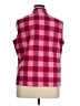 Blair Checkered-gingham Pink Vest Size XL - photo 2