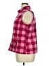 Blair Checkered-gingham Pink Vest Size XL - photo 5
