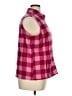 Blair Checkered-gingham Pink Vest Size XL - photo 4