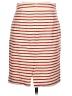 J.Crew Stripes Orange Casual Skirt Size 0 - photo 2