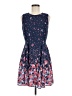 Maison Jules 100% Polyester Stars Blue Cocktail Dress Size 6 - photo 1