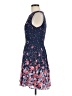 Maison Jules 100% Polyester Stars Blue Cocktail Dress Size 6 - photo 5