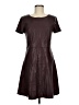 Worthington 100% Polyester Brown Casual Dress Size 8 - photo 1