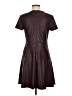 Worthington 100% Polyester Brown Casual Dress Size 8 - photo 2