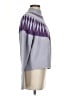 French Connection Chevron-herringbone Purple Pullover Sweater Size S - photo 4