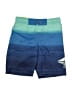 Cat & Jack Color Block Blue Board Shorts Size 6 - 7 - photo 1