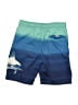 Cat & Jack Color Block Blue Board Shorts Size 6 - 7 - photo 2