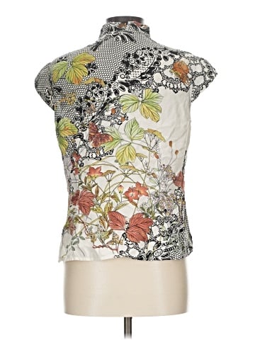 Citron Santa Monica Collection Sleeveless Silk Top (view 2)