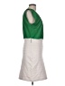 Express 100% Polyester Color Block Green Cocktail Dress Size L - photo 4