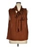 Banana Republic Brown Sleeveless Blouse Size XL - photo 1