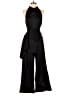Elliatt Solid Black Jumpsuit Size S - photo 1