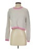 French Connection 100% Cotton Color Block Gray Pullover Sweater Size XS - photo 1