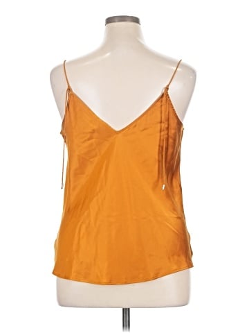 Paige Sleeveless Silk Top (view 2)