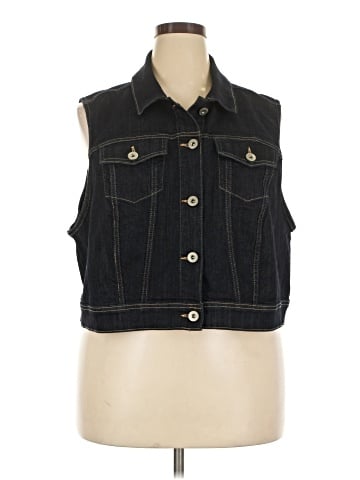 Torrid Denim Vest (view 1)