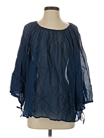 Skin 3/4 Sleeve Blouse (view 1)