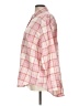 Old Navy 100% Cotton Plaid Pink Long Sleeve Button-Down Shirt Size L - photo 5