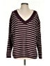 American Eagle Outfitters Stripes Red Burgundy Pullover Sweater Size XS - photo 1