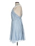 ASOS 100% Polyester Blue Cocktail Dress Size 10 - photo 5