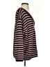 American Eagle Outfitters Stripes Red Burgundy Pullover Sweater Size XS - photo 4