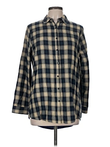 Soft Surroundings Long Sleeve Button-Down Shirt (view 1)