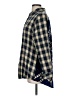 Soft Surroundings 100% Cotton Plaid Blue Long Sleeve Button-Down Shirt Size M - photo 5