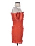 Capulet 100% Linen Orange Cocktail Dress Size S - photo 4