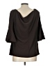 Boston Proper Brown 3/4 Sleeve Blouse Size L - photo 2
