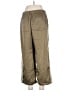 Gap 100% Polyester Solid Gold Track Pants Size Med Petite - photo 2