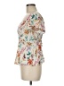 Torrid 100% Rayon Floral Ivory Short Sleeve T-Shirt Size Med Plus (00) - photo 5