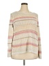 Chico's Stripes Ivory Pullover Sweater Size XXL (4) - photo 1