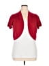 Nina Leonard Red Cardigan Size XL - photo 1