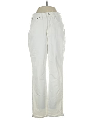 Madewell The Curvy Perfect Vintage Jean in Tile White (view 1)