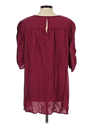 City Chic Short Sleeve Blouse (view 2)