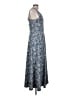 Unbranded Paisley Blue Casual Dress Size L - photo 4