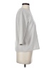 Grace 100% Polyester Gray 3/4 Sleeve Top Size S - photo 4