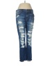 Current/Elliott Hearts Blue Jeans Size XS (0) - photo 1