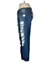 Current/Elliott Hearts Blue Jeans Size XS (0) - photo 5