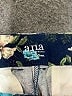 a.n.a. A New Approach Floral Blue Shorts Size 10S - photo 3