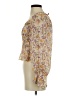 Lucy Paris 100% Polyester Gold Long Sleeve Blouse Size XS - photo 5