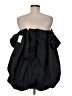 Zara 100% Polyester Black Sleeveless Top Size M - photo 2