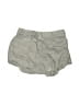H&M 100% Linen Gray Khaki Shorts 0-3 MO / 3 MO - photo 2