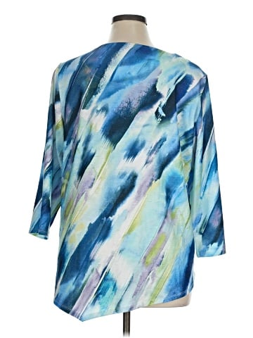 Alfred Dunner 3/4 Sleeve T-Shirt (view 2)