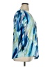 Alfred Dunner Blue 3/4 Sleeve T-Shirt Size 1X - photo 4